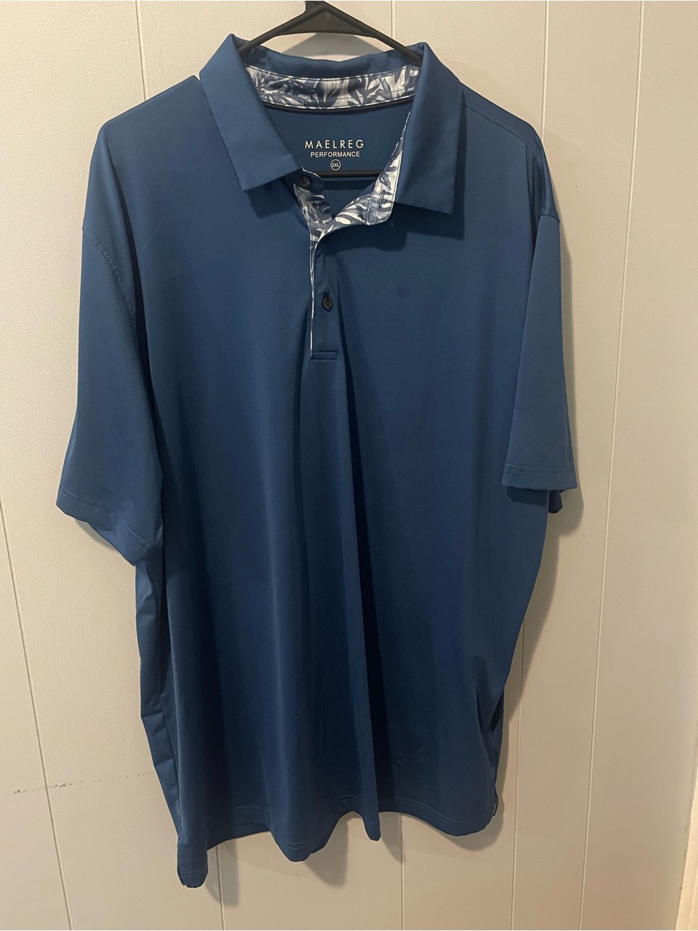 Maelreg Performance Polo Shirt - Deep Blue
